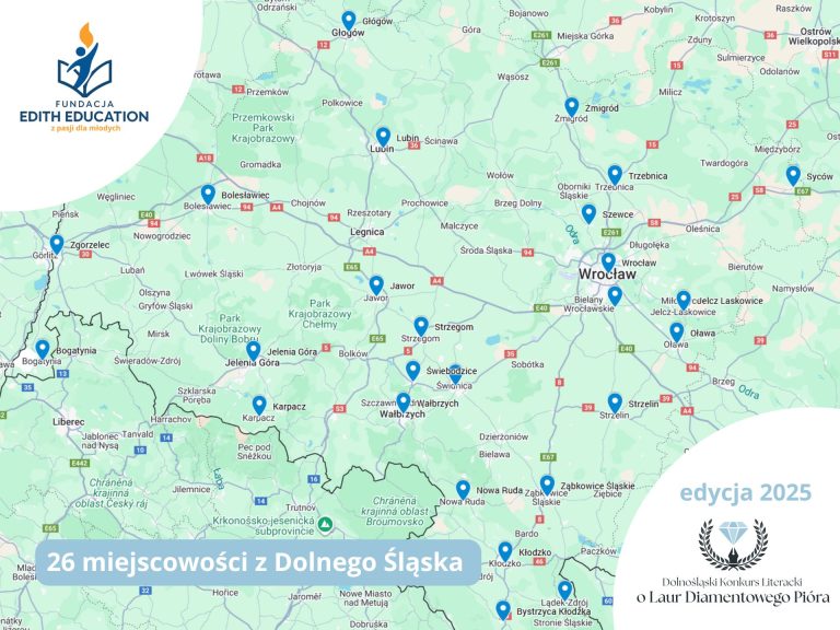 Prace nadeszły z 26 miejscowości Dolnego Śląska